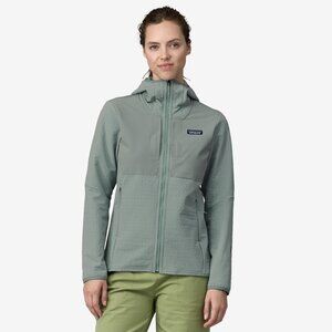 Patagonia Women's R2 CrossStrata Hoody - Thermal Blue Medium
